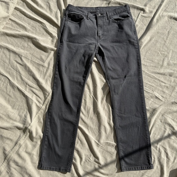 Levi 541 Athletic Taper Gray Jeans Size 34 x 34 - Picture 4 of 10